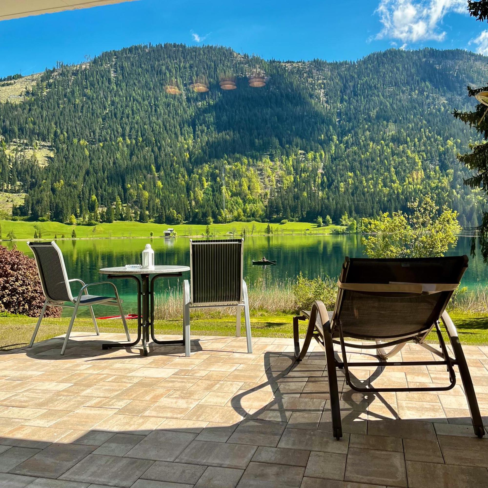 Chalets Zoehrer - Wohnen Am Wasser ไวส์เซินซี ภายนอก รูปภาพ