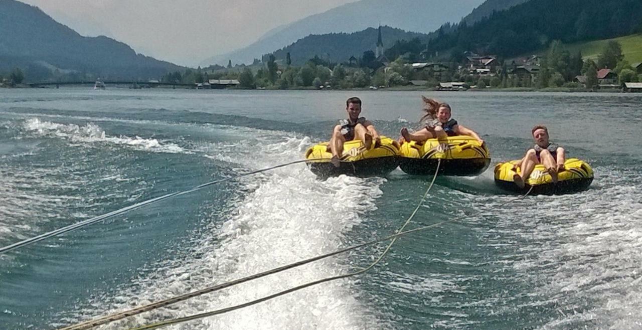 Chalets Zoehrer - Wohnen Am Wasser ไวส์เซินซี ภายนอก รูปภาพ